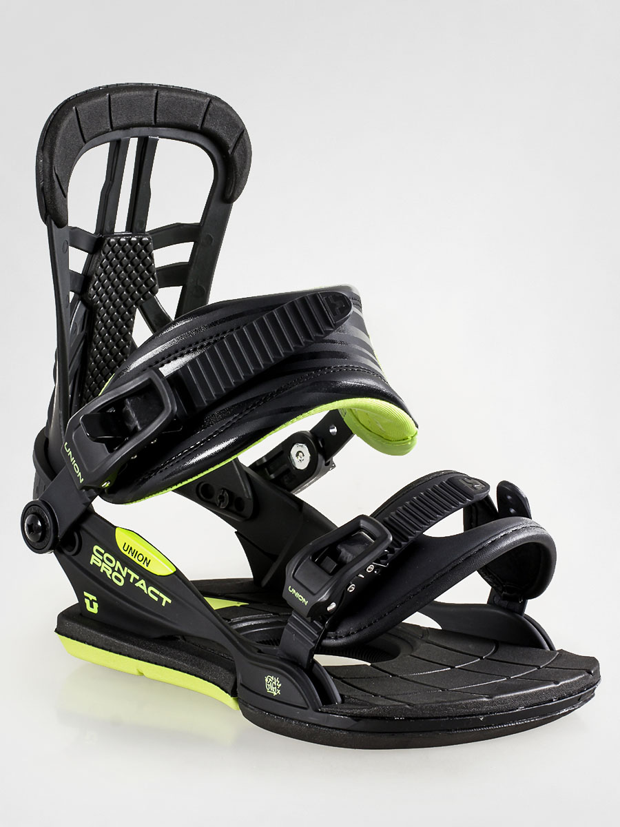 Męskie Wiązania snowboardowe Union Contact Pro (black)