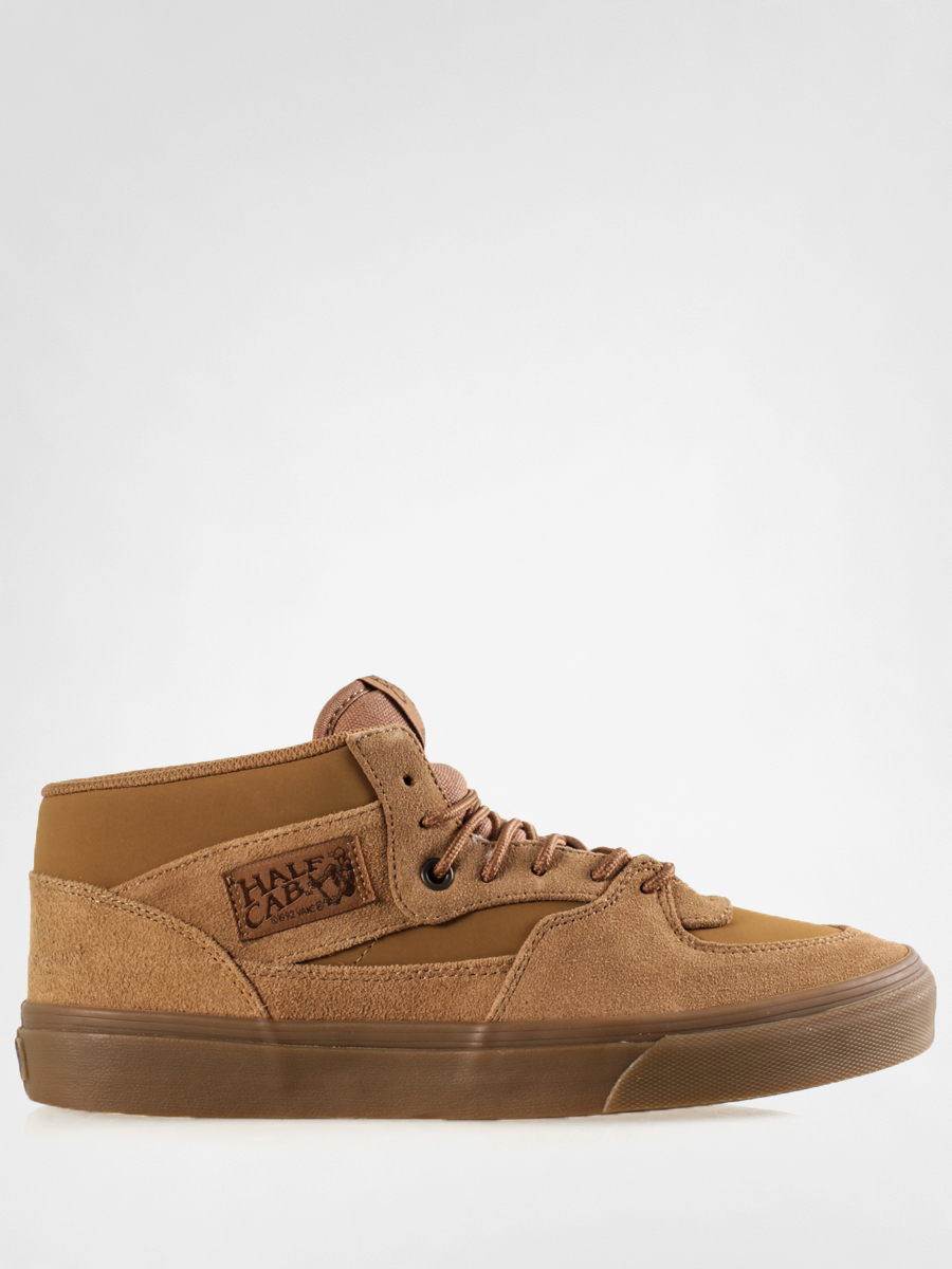 half cab suede