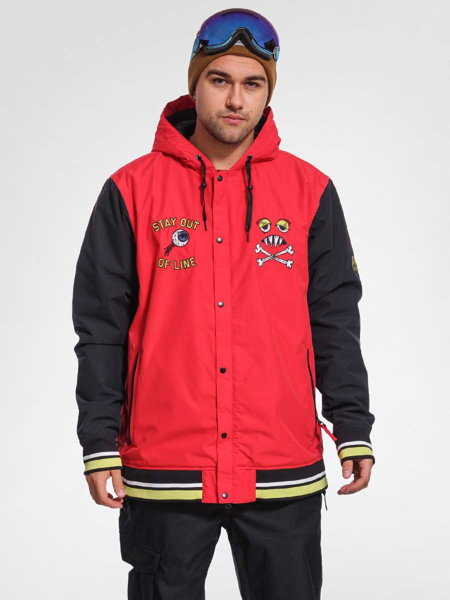 Męska Kurtka snowboardowa 686 Snaggletooth Campus (red)