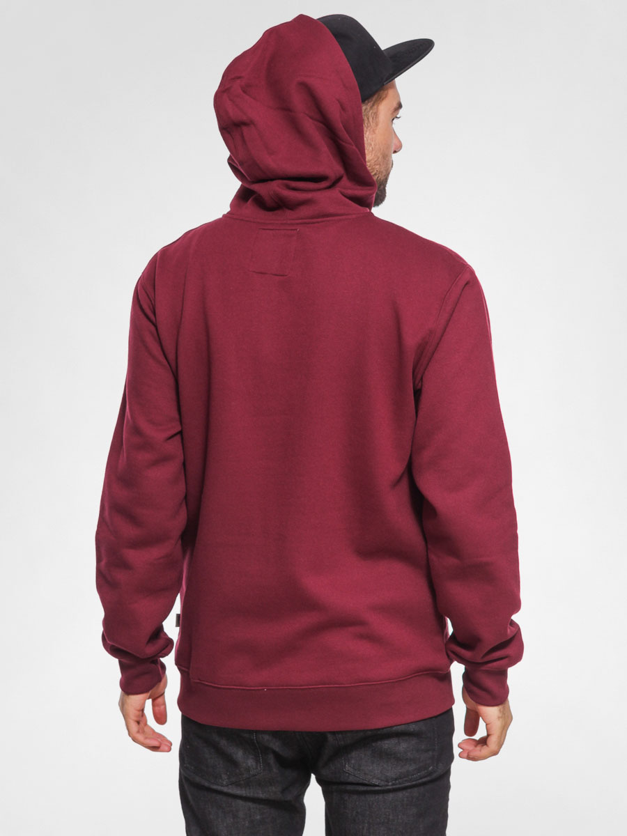 Bluza z kapturem Vans Core Basic ZHD (burgundy)