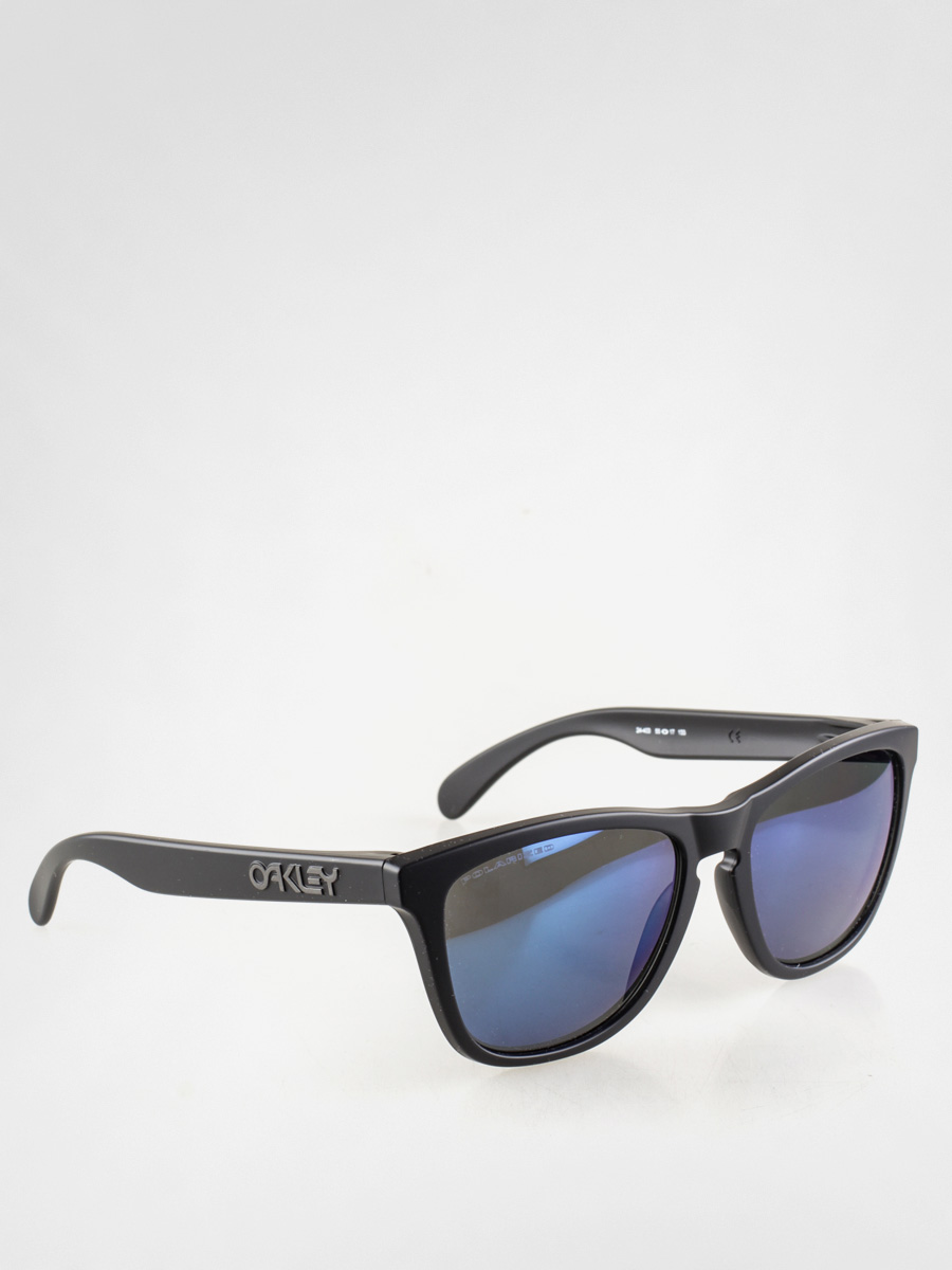 Okulary przeciwsłoneczne Oakley Frogskins (matte black w/ice iridium pol)
