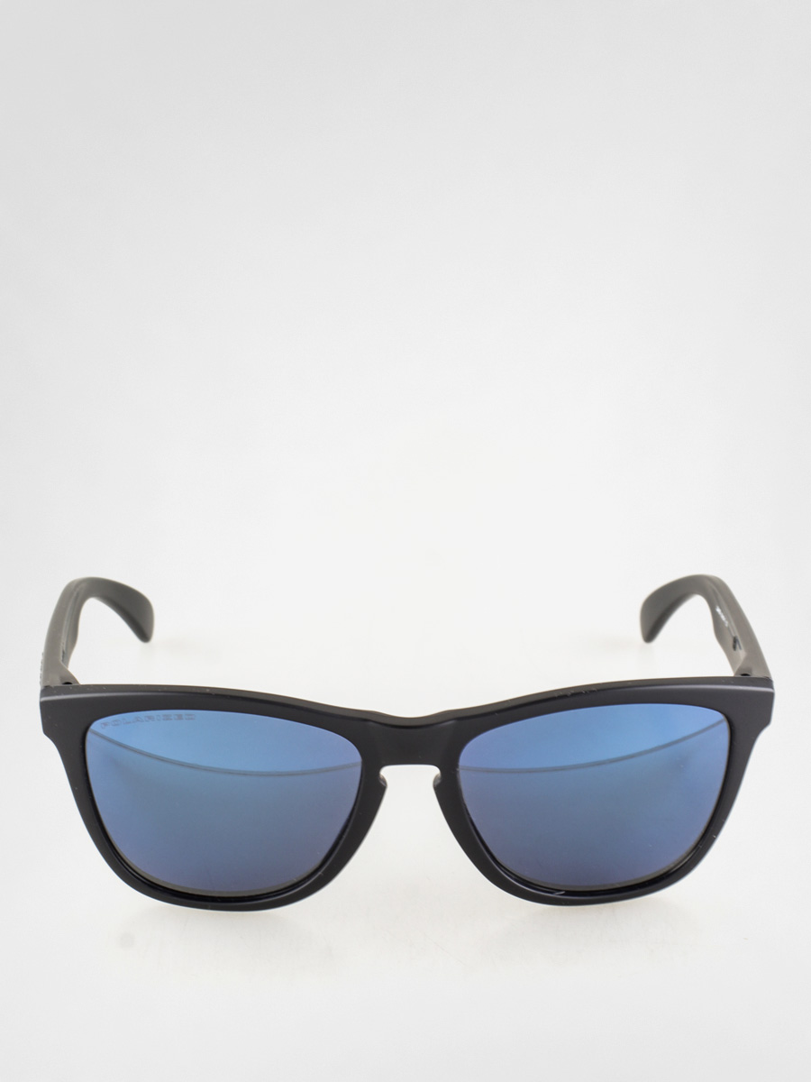 Okulary przeciwsłoneczne Oakley Frogskins (matte black w/ice iridium pol)