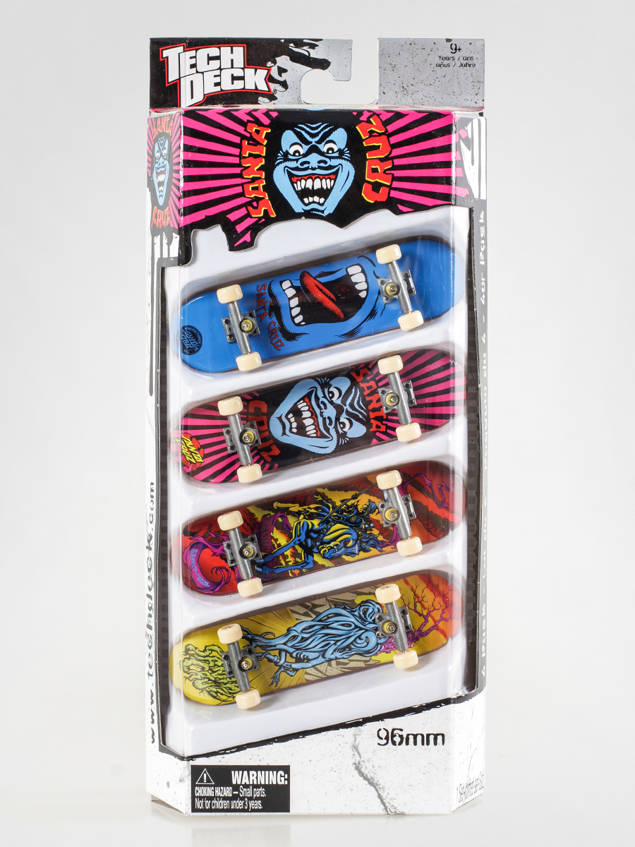 Zestaw Fingerboardowy Tech Deck Santa Cruz 4 Pack 100