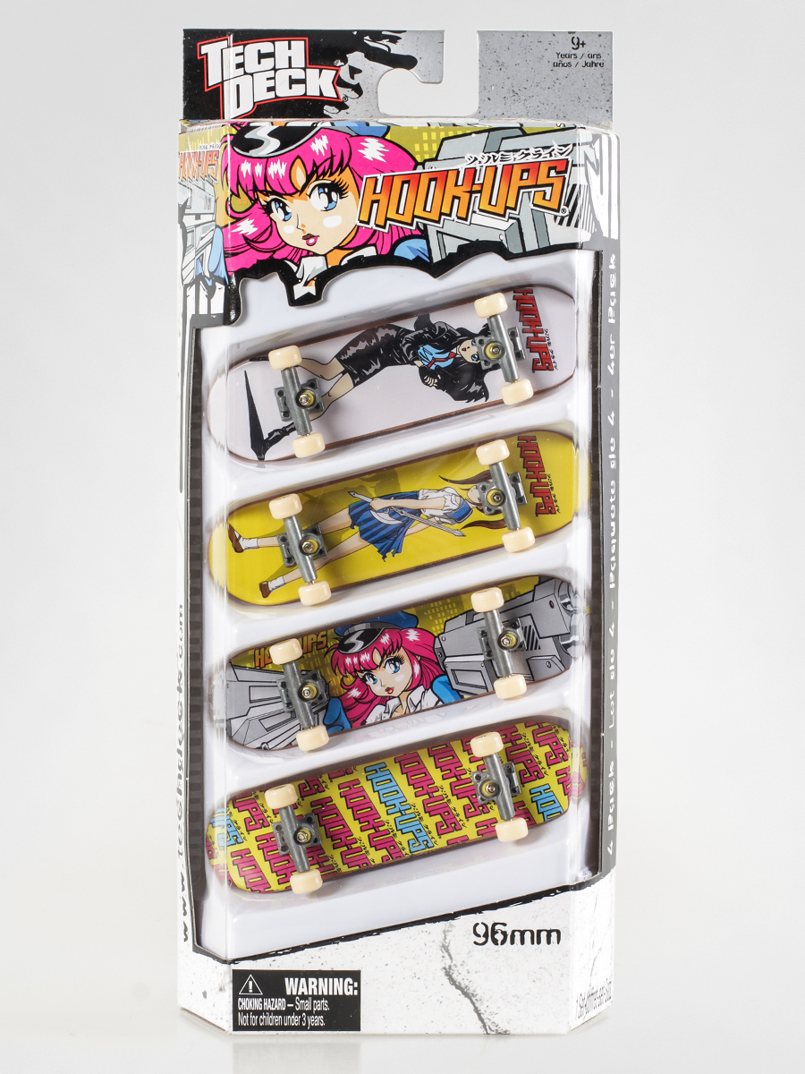 Zestaw Fingerboardowy Tech Deck Hook-Ups 4 Pack 100