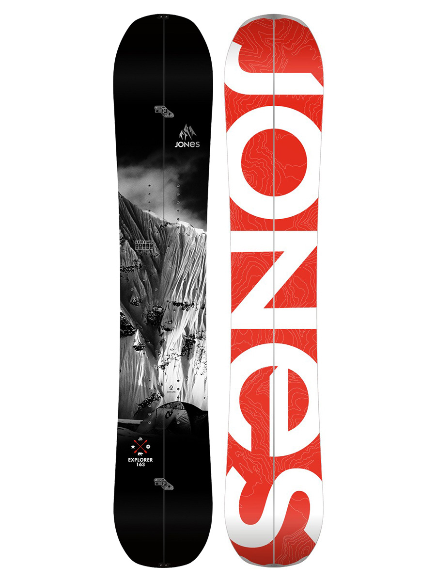 Męska Zestaw Splitboardowy: Jones Explorer + wiązania Spark Magneto + Voile + foki Jones