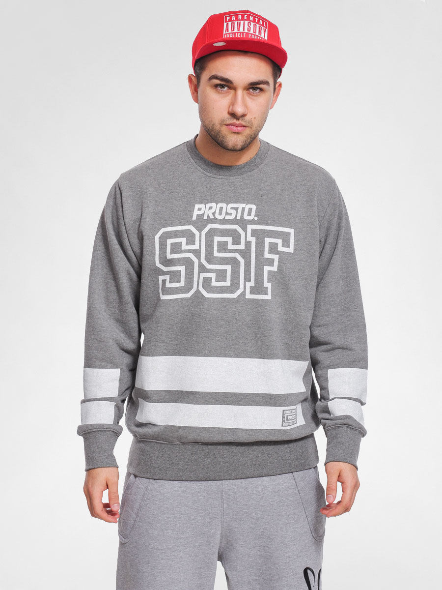 Bluza Prosto SSF (heather grey)