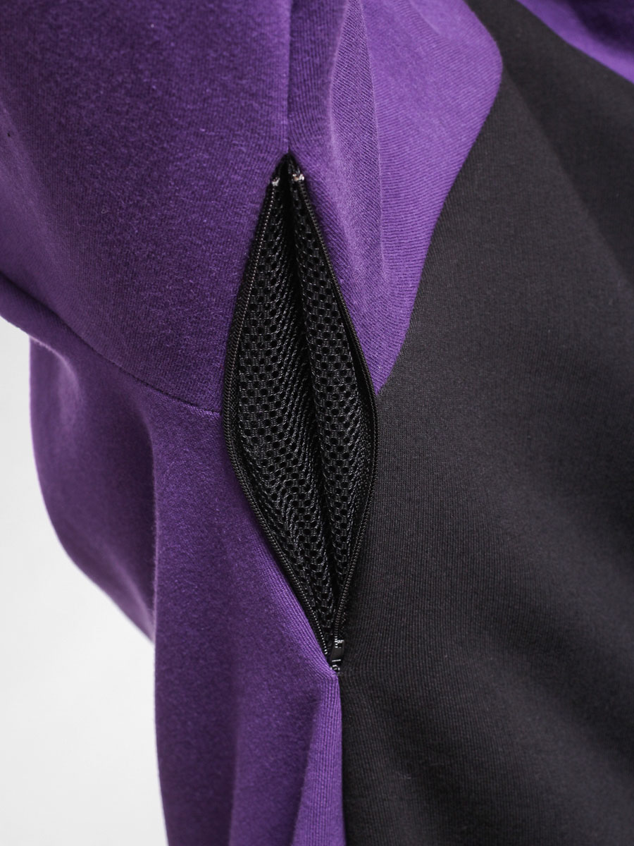 Męska Bluza z kapturem Majesty Rider HD (black/purple)