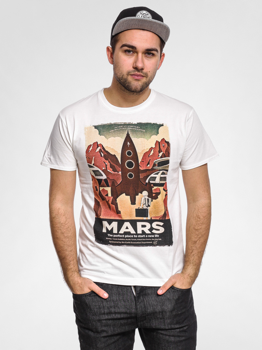 T-shirt Dirty Velvet Mars Attracts (vintage white)
