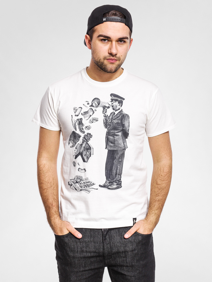 T-shirt Dirty Velvet Talking Rubbish (vintage white)