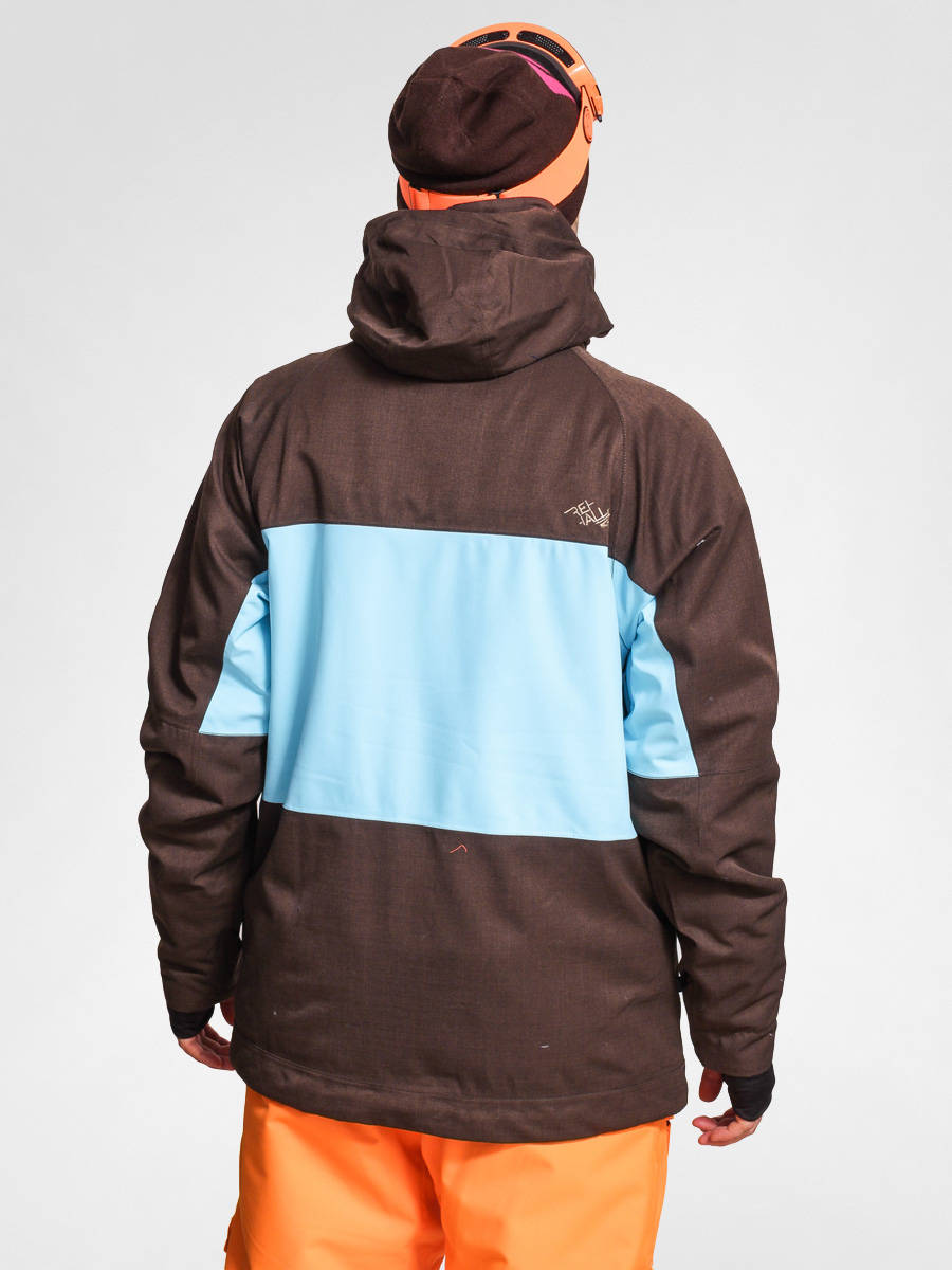 Męska Kurtka snowboardowa Rehall Karlson + Beanie (chocolate brown/melange)