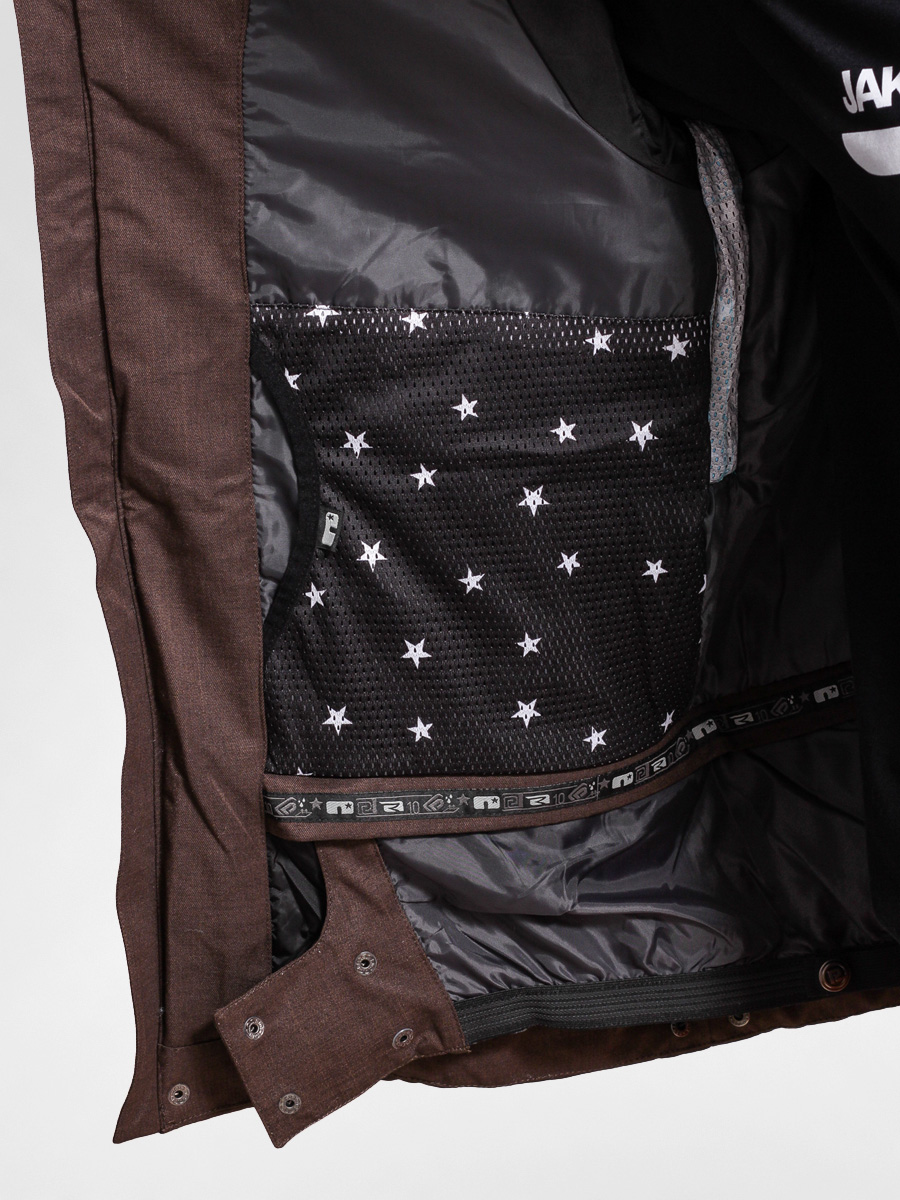 Męska Kurtka snowboardowa Rehall Karlson + Beanie (chocolate brown/melange)