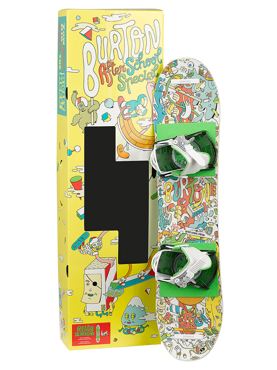 Dziecięca deska snowboardowa Burton AFTER SCHOOL SPE 80