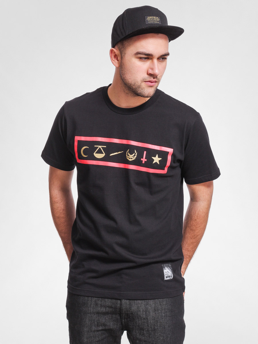 T-shirt Koka Sinner Bad (black)