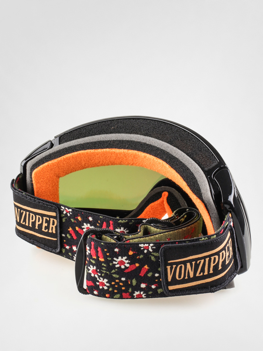 Gogle Von Zipper Feenom NLS (black gloss/lunar chrome)
