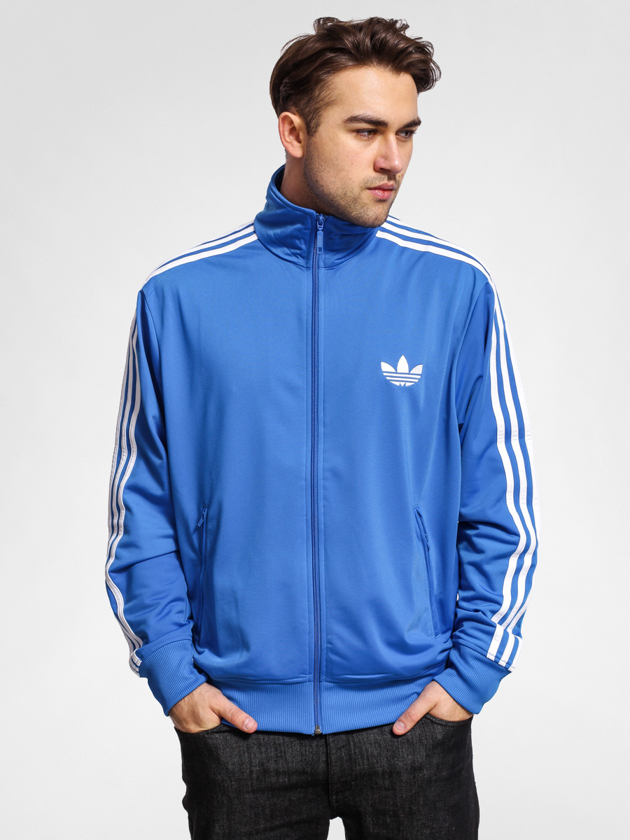 Bluza adidas Firebird Z - niebieski (blubir/wht)