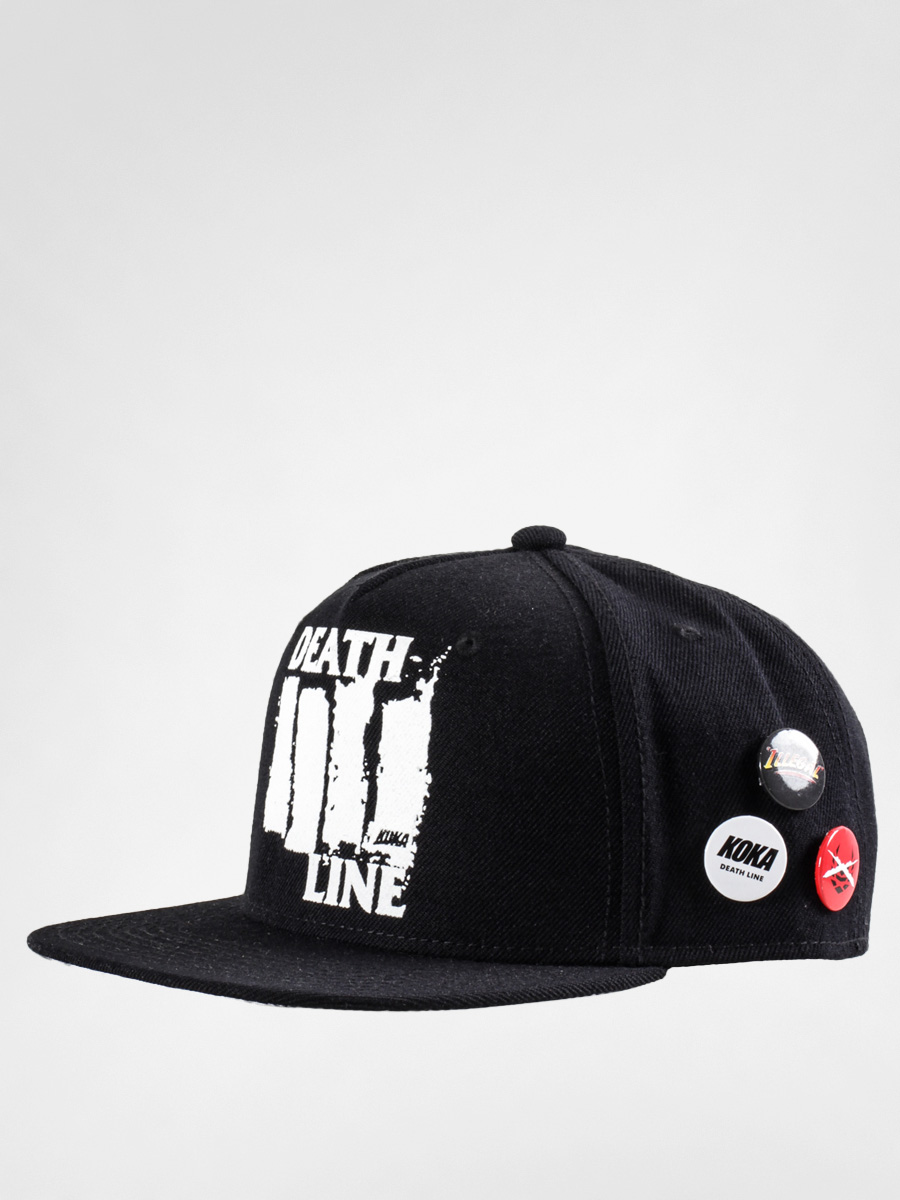 Czapka z daszkiem Koka Death Line ZD (black)