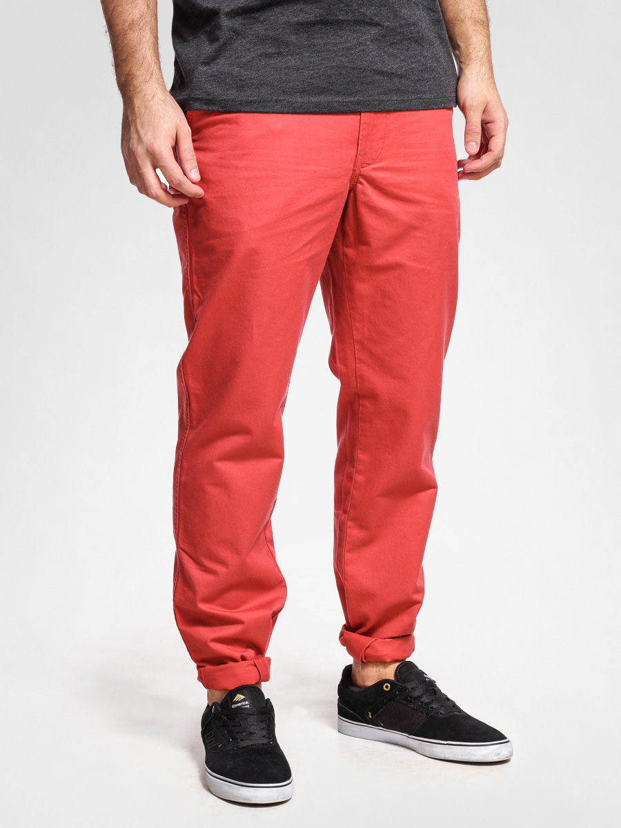Spodnie Quiksilver Everyday Chino (red)