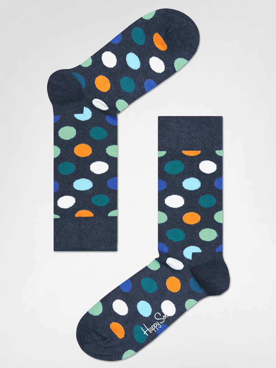 Skarpetki Happy Socks Big Dot (washed navy/multi)