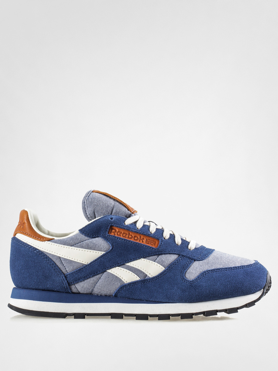 Buty Reebok Cl Leather Ch (blue/white/hulk/black)