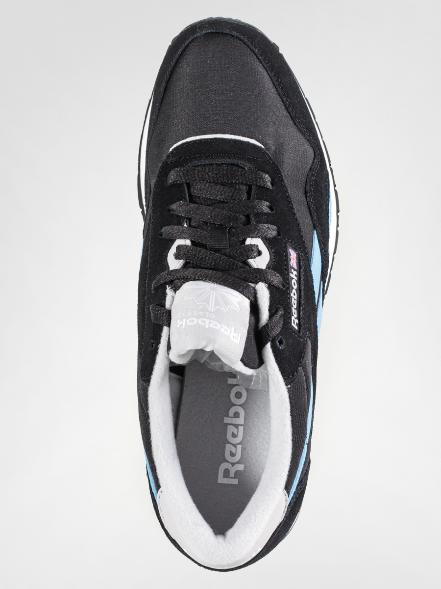Buty Reebok Cl Nylon (black/steel/kali blue/white)