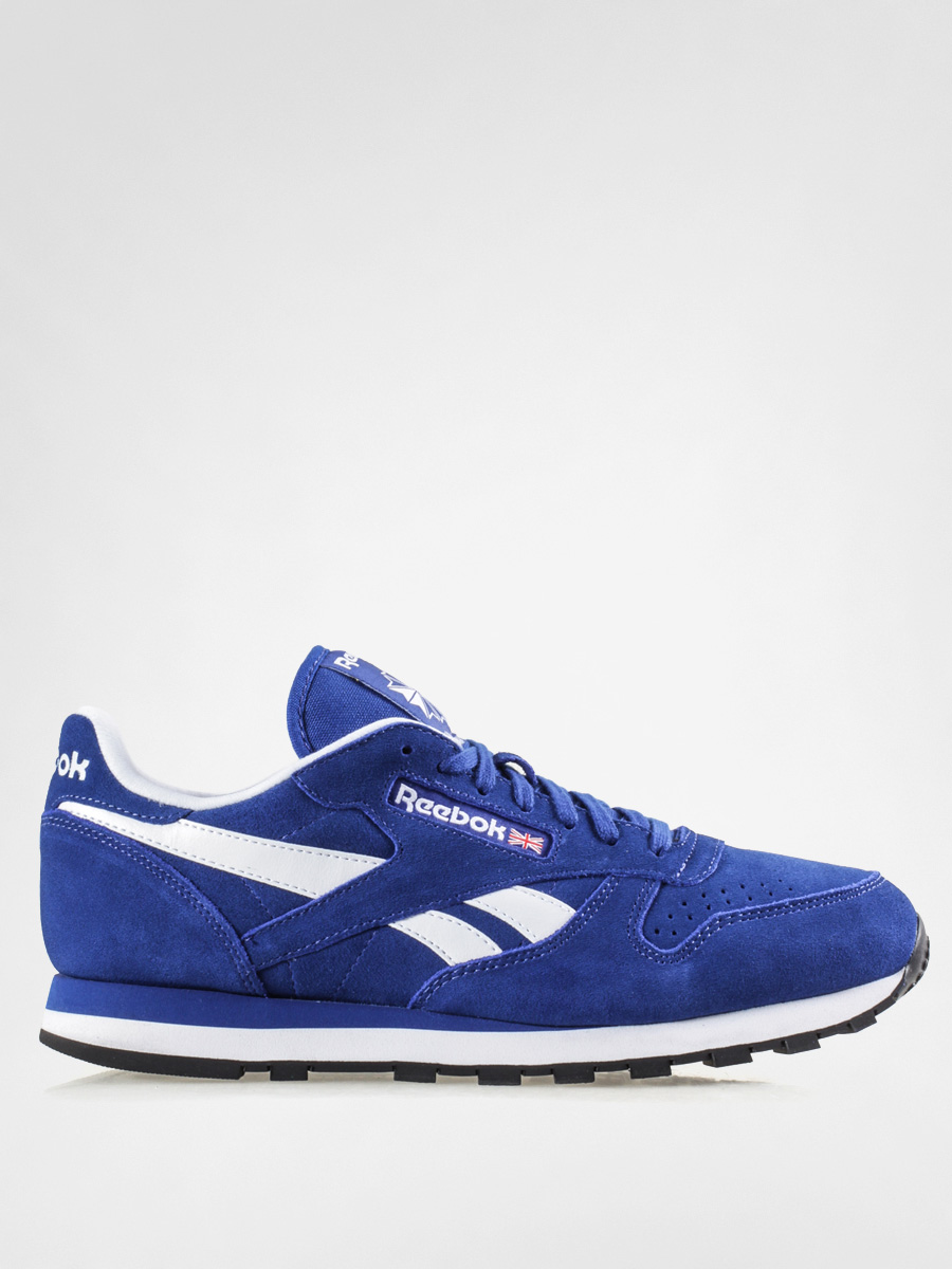 Buty Reebok Classic Leather Suede (royal/white/black/gold)