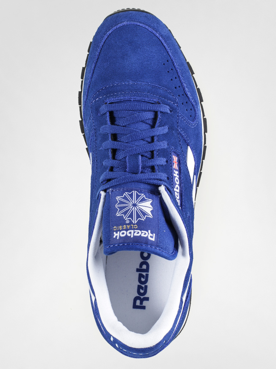 Buty Reebok Classic Leather Suede (royal/white/black/gold)