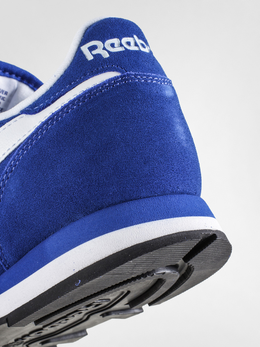 Buty Reebok Classic Leather Suede (royal/white/black/gold)