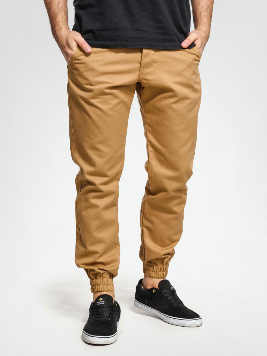 Spodnie Turbokolor Trainer Chinos (khaki)