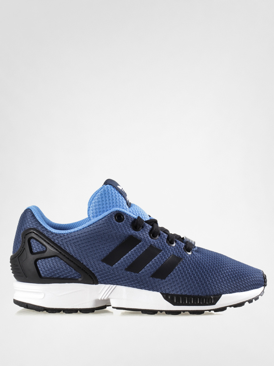 Buty Adidas Flux Kolorowe Buty Adidas Zx Flux K Niebieski (ricblu