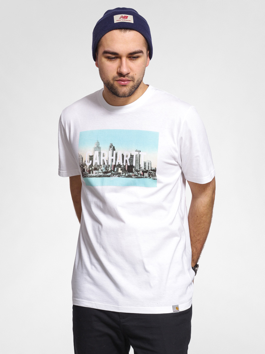T-shirt Carhartt Detroit Skyline (white/multicolor)