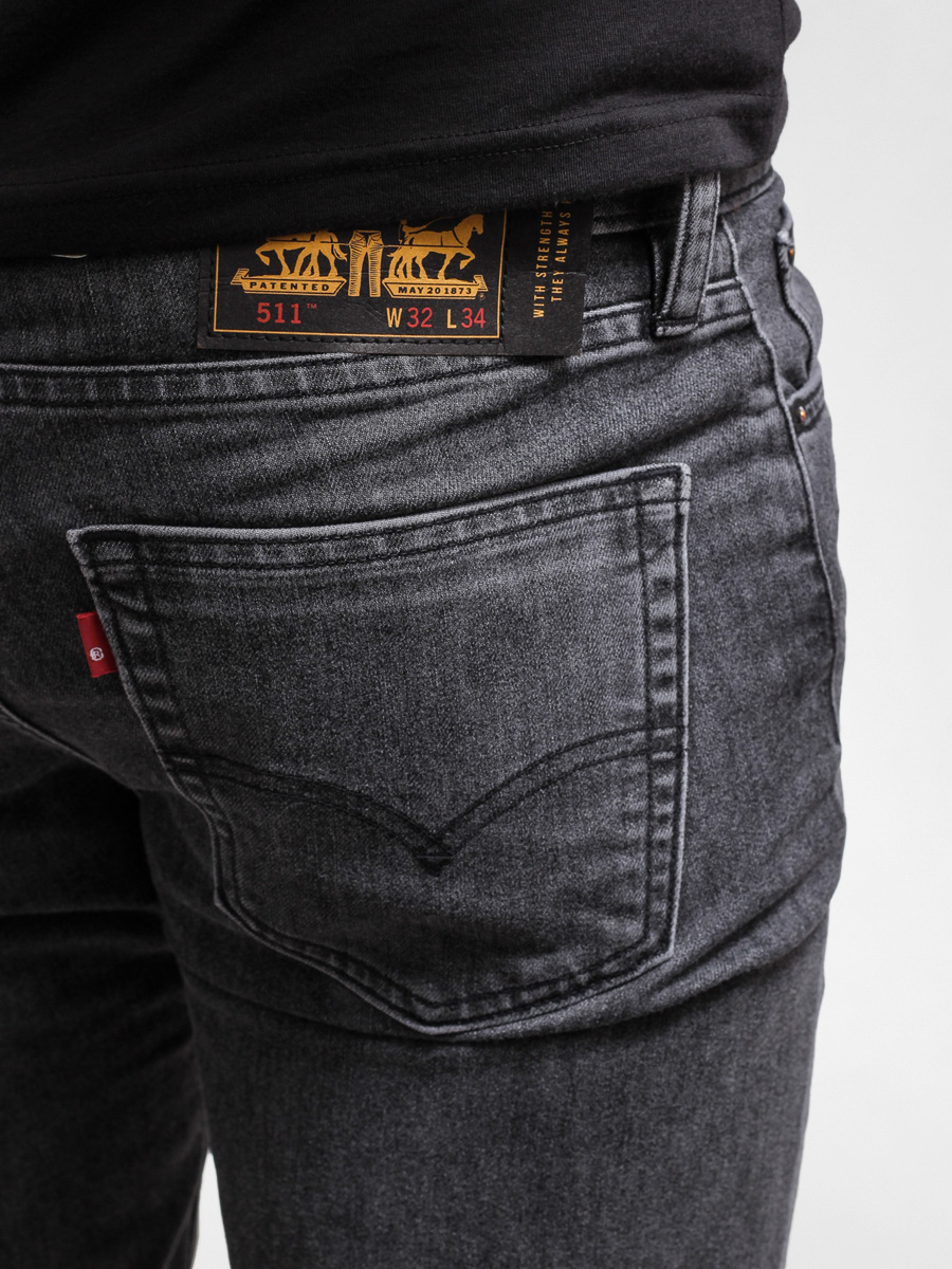 Spodnie Levi's Skate 511 Slim (washed black)