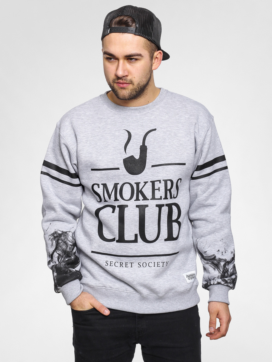 Bluza Diamante Wear Smokers Club (grey)