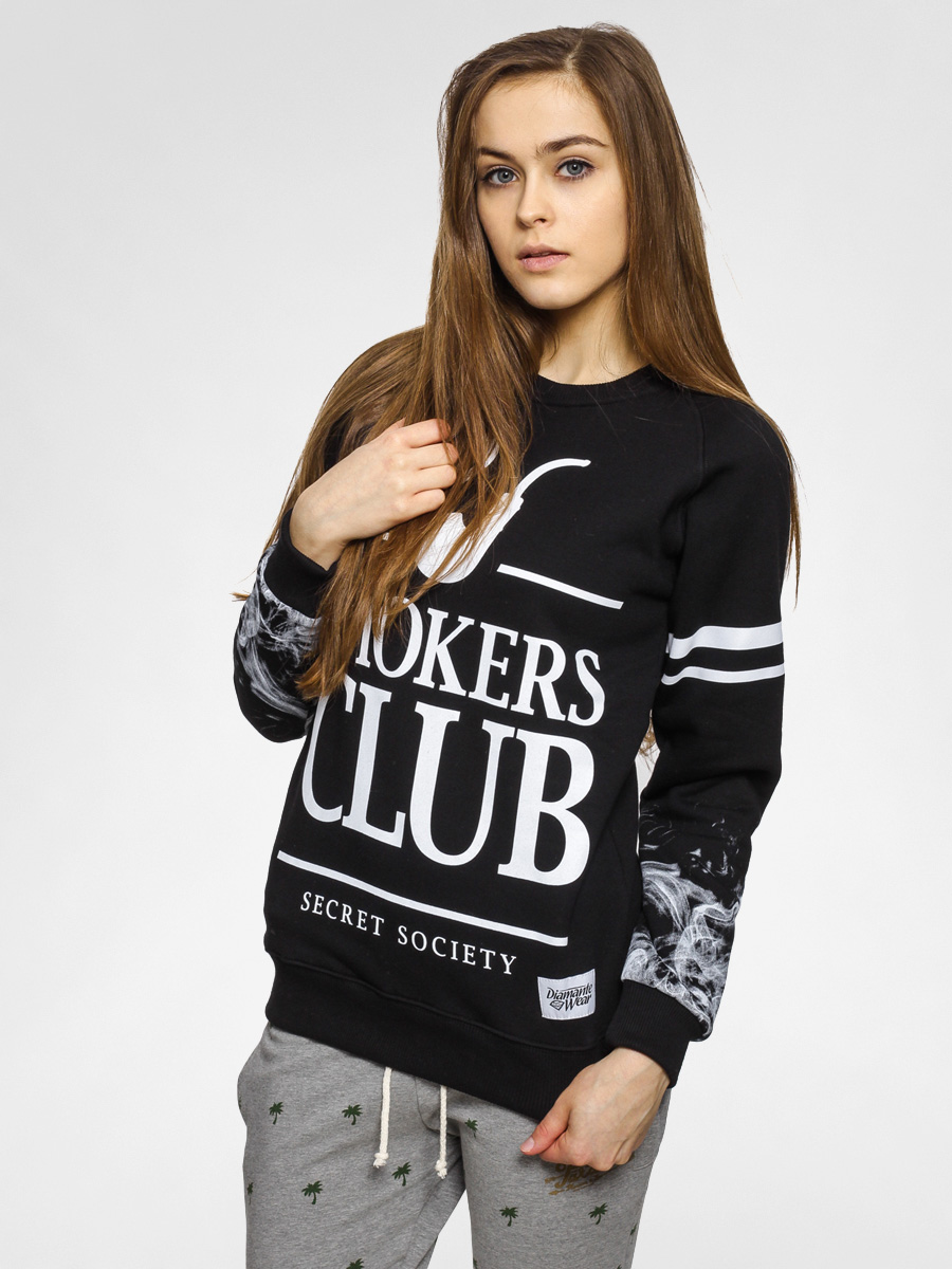 Bluza Diamante Wear Smokers Club Wmn (black)
