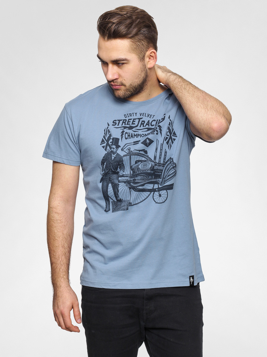 T-shirt Dirty Velvet Street Racing (noble blue)
