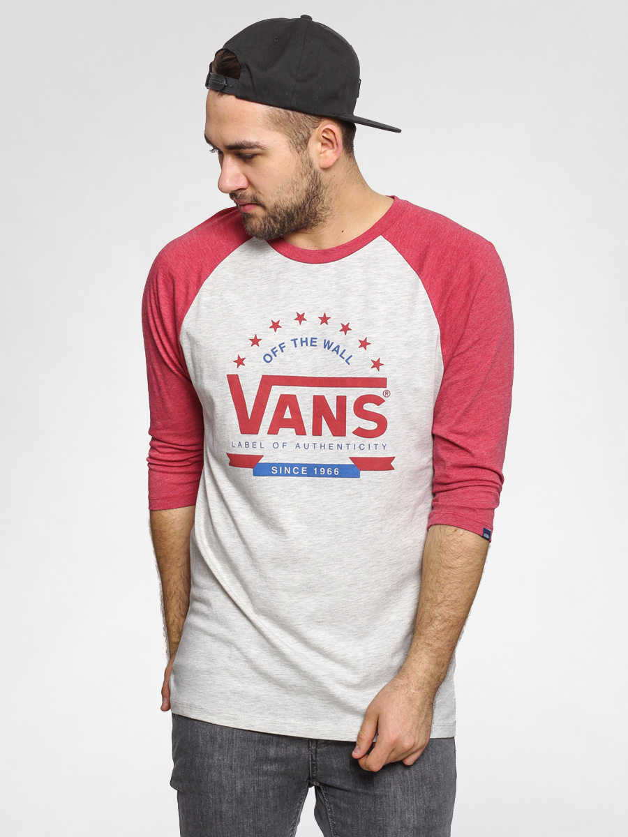 Koszulka Vans Game Day Reglan (oatmeal/heather red)