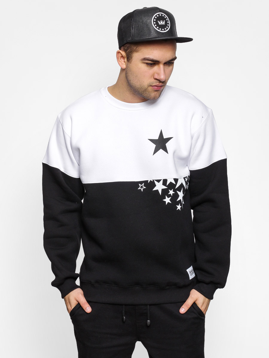 Bluza Diamante Wear Double Stars (black/white)