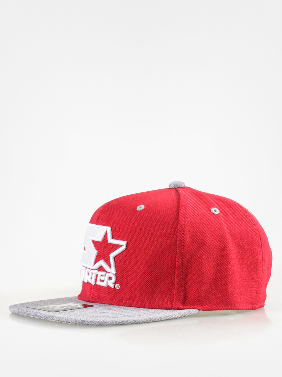Czapka z daszkiem Starter Icon 3 Tone Sb ZD (red/grey heather)