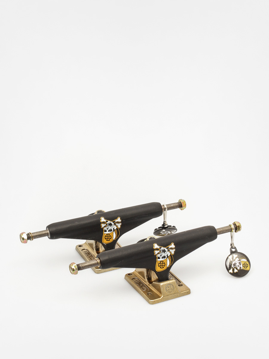 Traki Independent Dressen Skull Bones Hollow (mate black/gold)