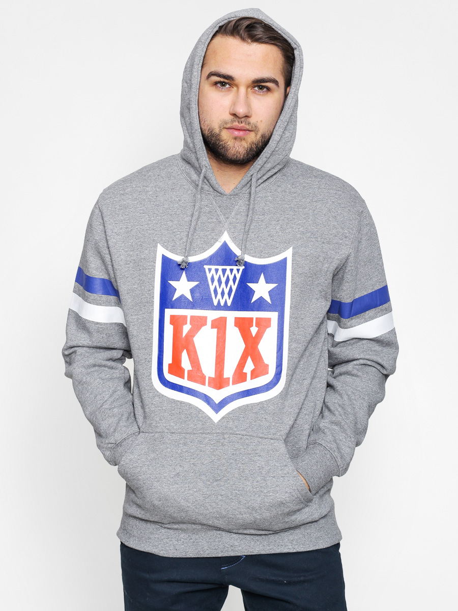 Bluza z kapturem K1x Ballers Paly Harder HD (dark grey heather)