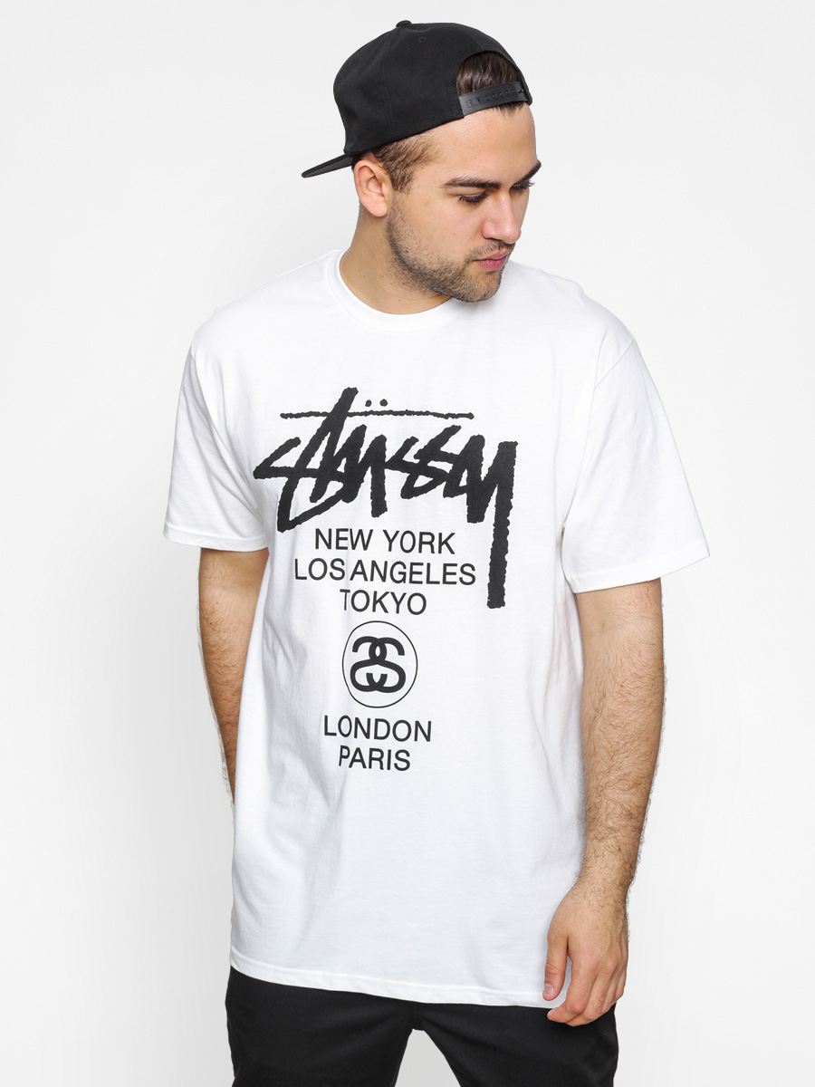 T-shirt Stussy World Tour (white)