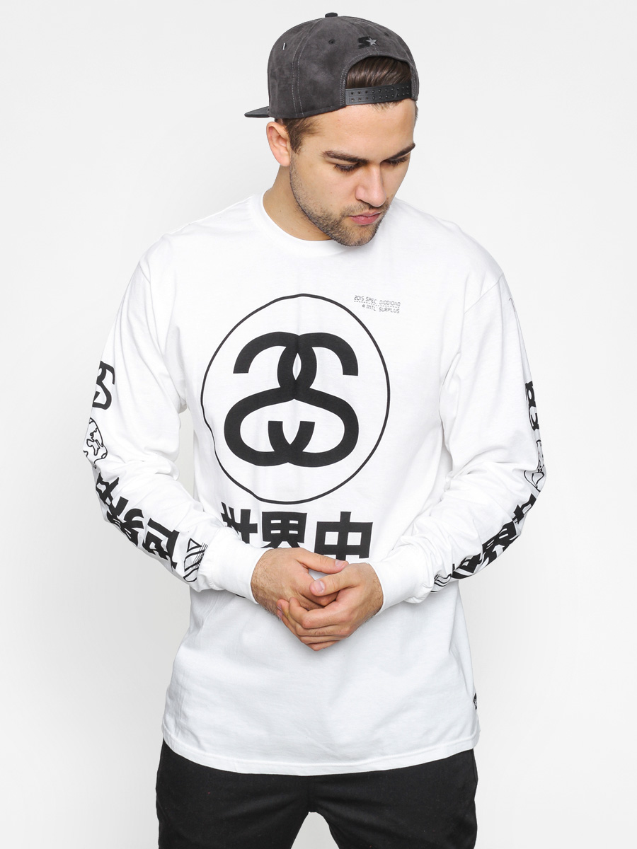 Longsleeve Stussy Japan International (white)