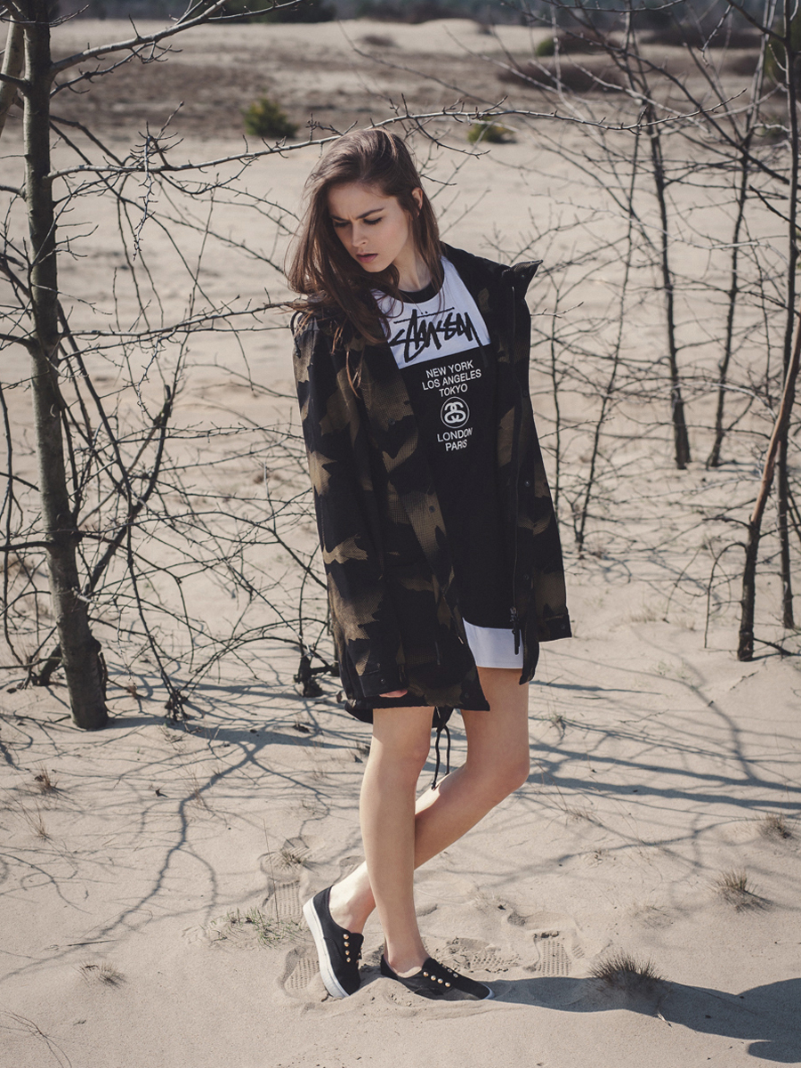 Sukienka Stussy Half Tour Dress Wmn (black)