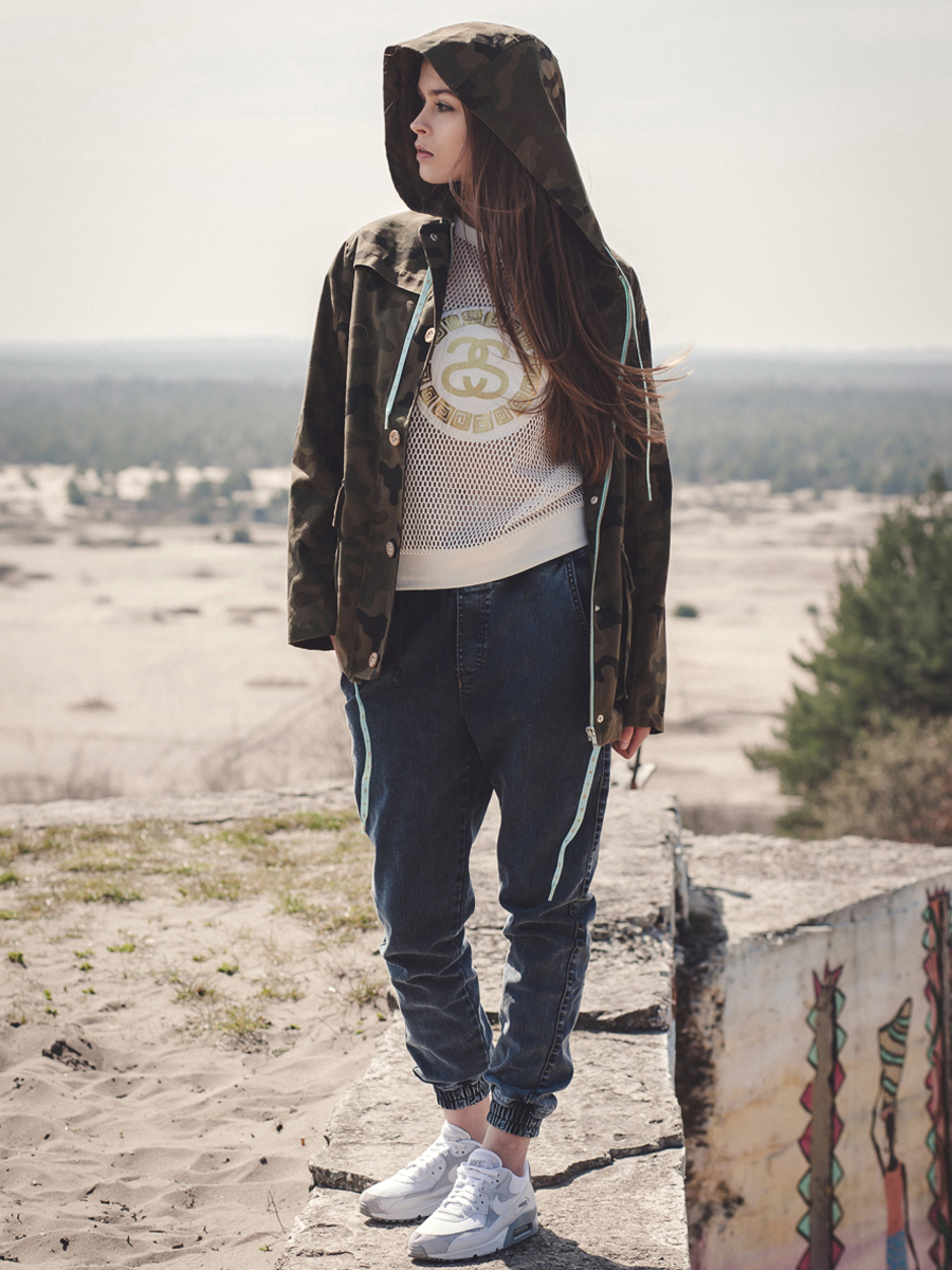 Bluza Stussy Mesh Wmn (white)