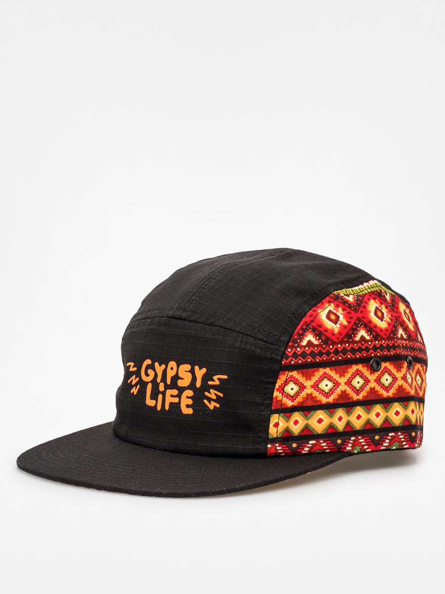Czapka z daszkiem Cliche Gypsy Life 5 Panel ZD (black/multi)