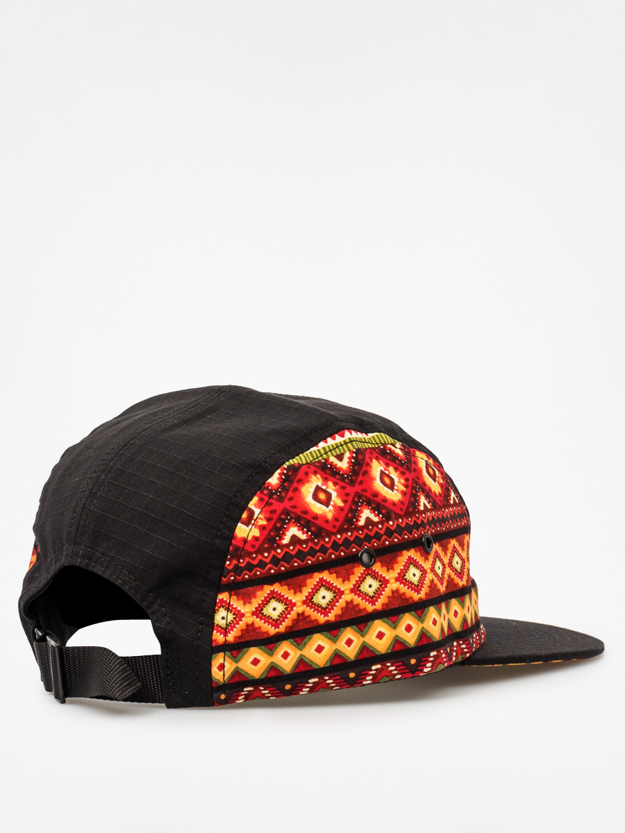 Czapka z daszkiem Cliche Gypsy Life 5 Panel ZD (black/multi)