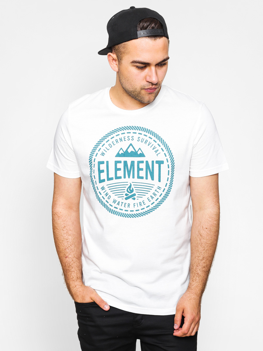 T-shirt Element Survival (off white)