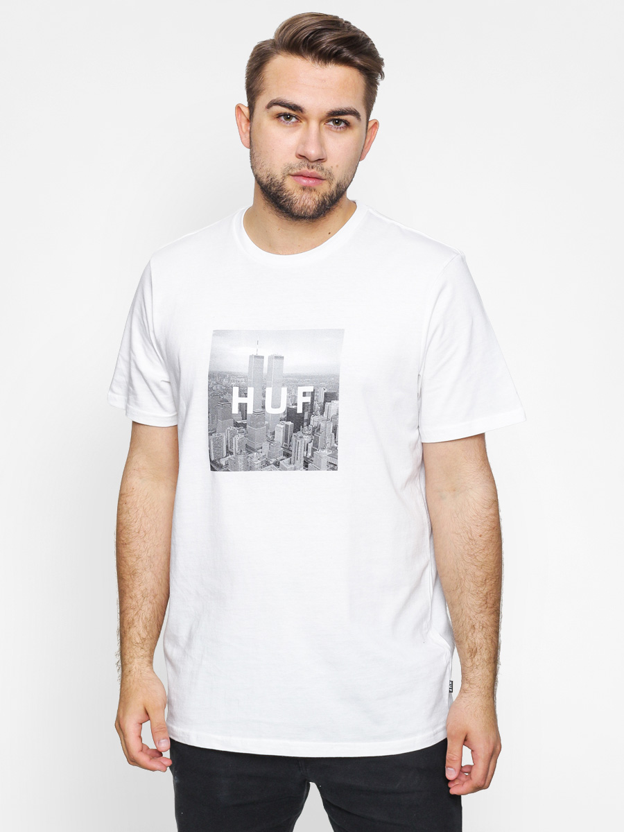 T-shirt HUF New York Box Logo (white)