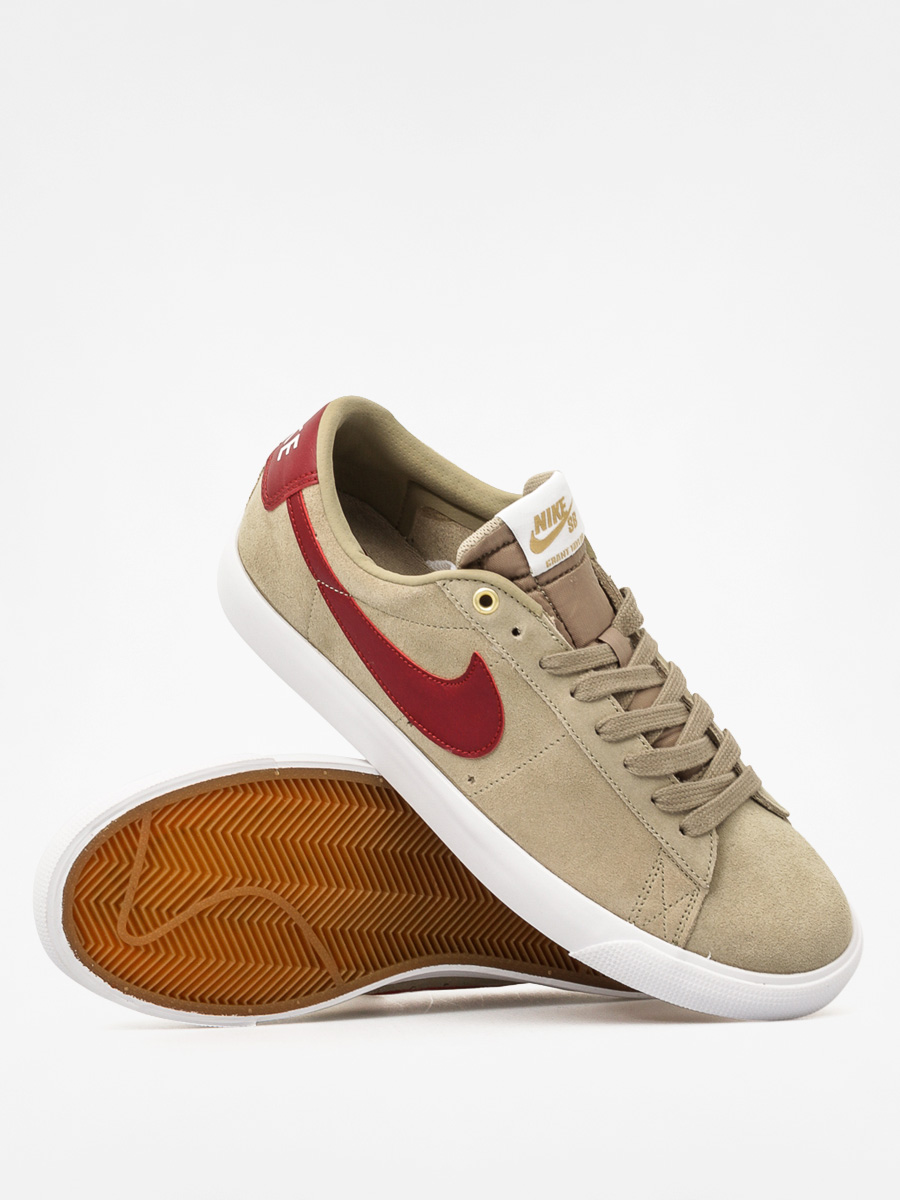 Buty Nike Blazer Low Gt (bamboo/team red white)