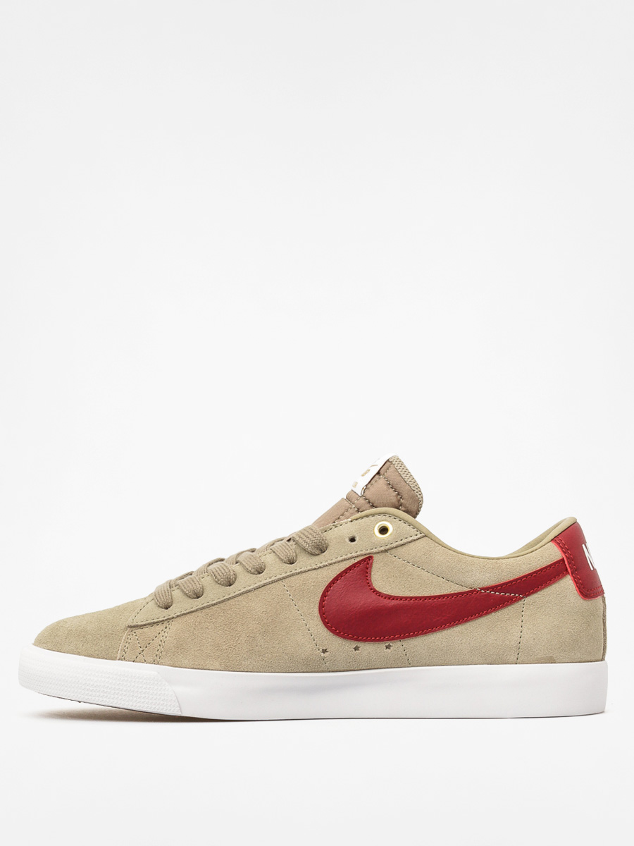 Buty Nike Blazer Low Gt (bamboo/team red white)