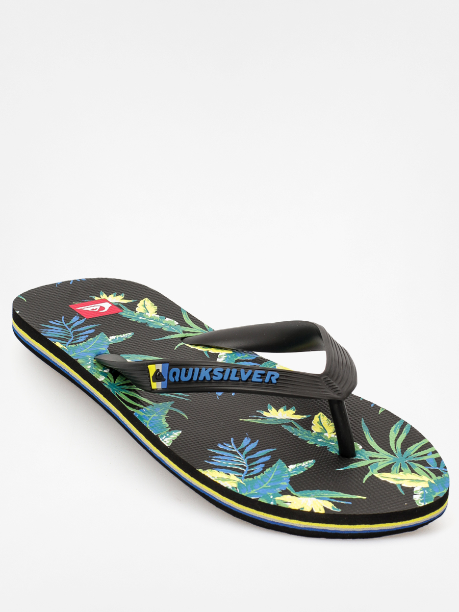 Japonki Quiksilver Molokai Art (black/blue/yellow)
